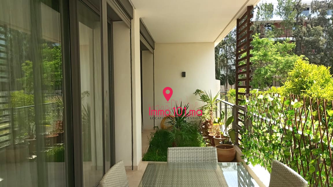 Location appartement vide à l’Orangeraie Souissi AYLAV2405